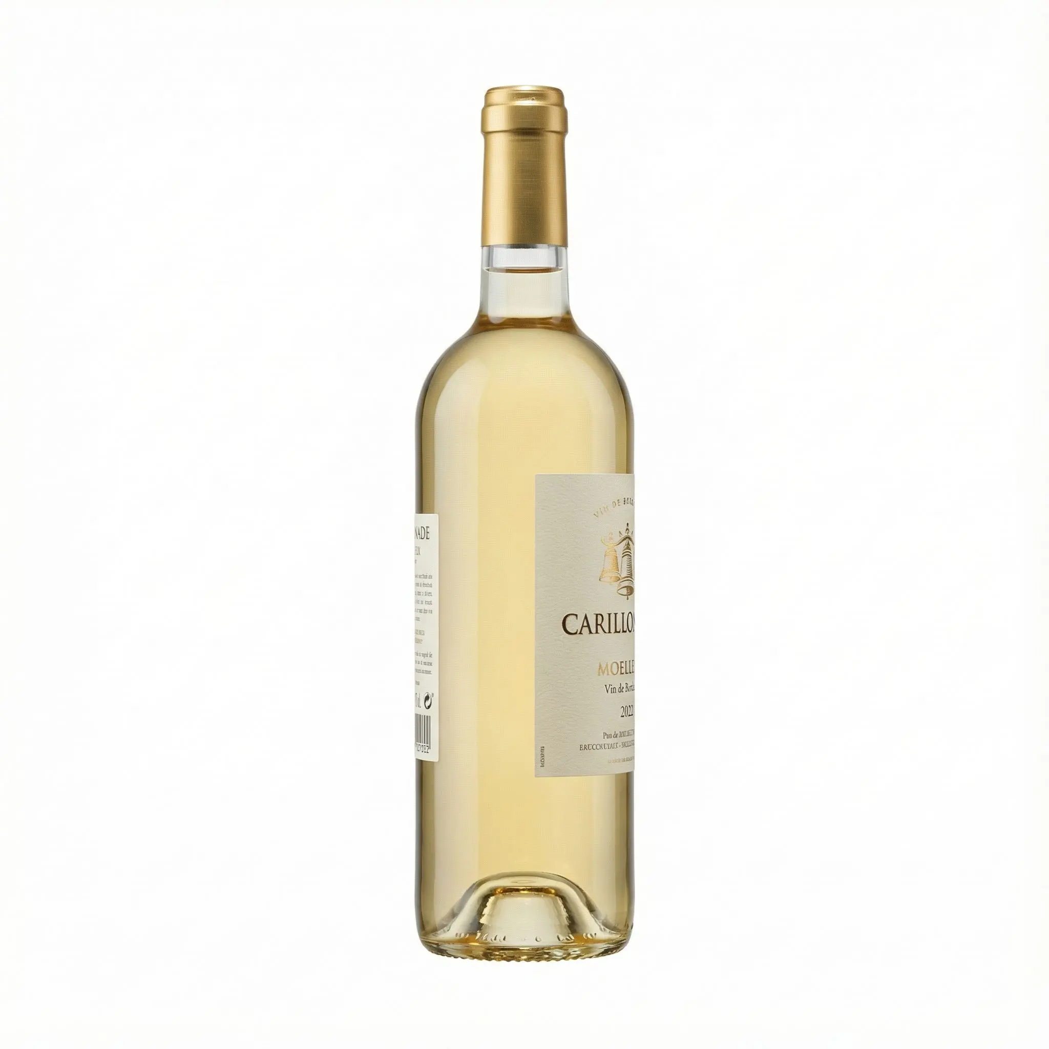 profil bouteille de vin blanc bordeaux Carillonade moelleux